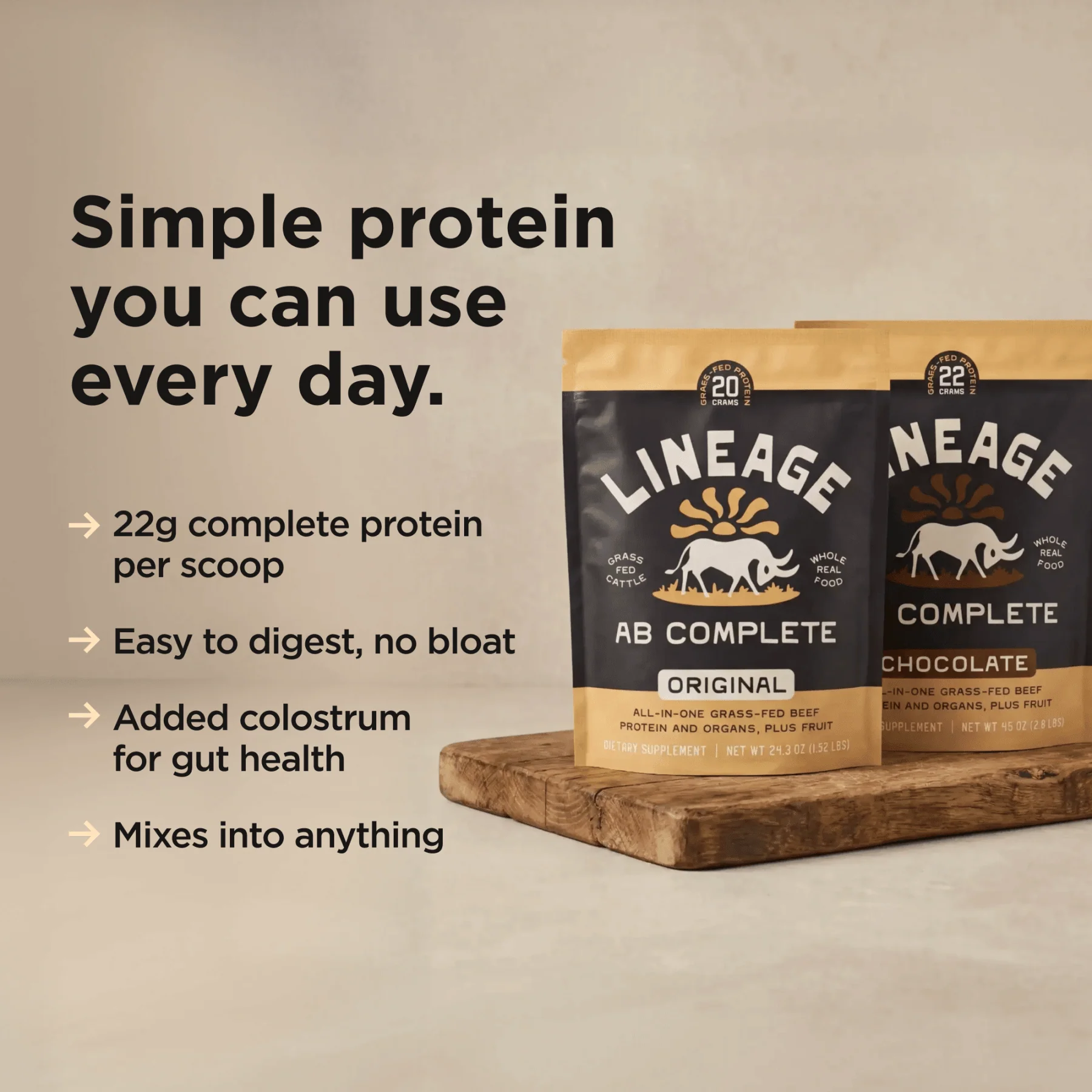 Animal-Based Complete Protein (Chocolate) - Image 3