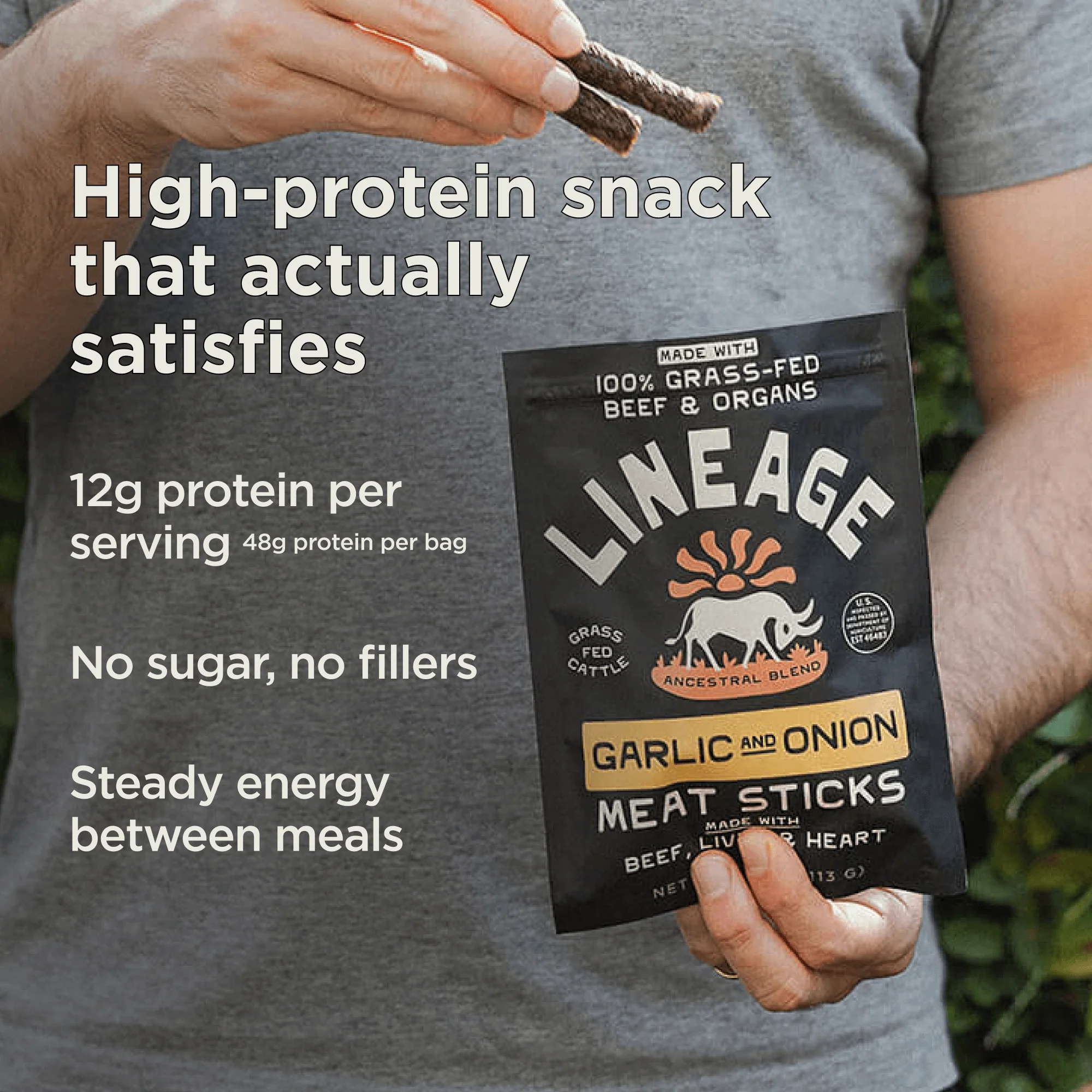100% Grass-Fed Beef Sticks – Ancestral Recipe (Variety Pack) - Image 3