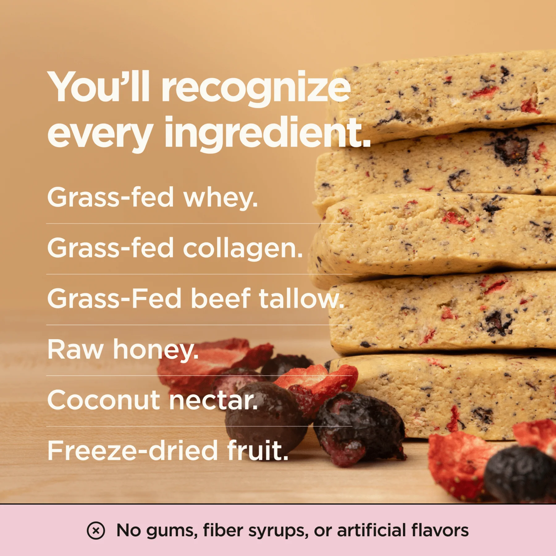 The Lineage Protein Bar (Mixed Berry) - Image 3